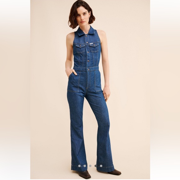 Wrangler Racer Back Denim Cat Suit - Picture 7 of 12